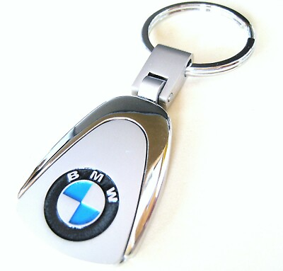 #ad #ad BMW KEY CHAIN RING FOB 2023 IX I4 2 3 4 5 SERIES 330i 430i 530i X1 X3 X5 CHROME $9.29