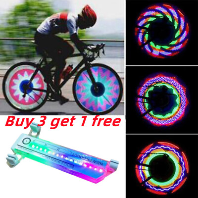 #ad #ad 32 LED Bike Flashing Lights Bicycle Cycling Wheel Spoke Signal Light Tool MTB $6.99