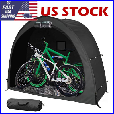 #ad Bike Tent Bike Storage Shed Portable Bike Storage Tent Cover Waterproof Outdoor $71.24
