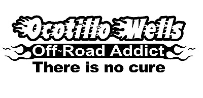 #ad #ad Ocotillo Wells Off Road Decal Sticker Dirt Truck Window Bumper RV ATV Bike R5894 $4.99