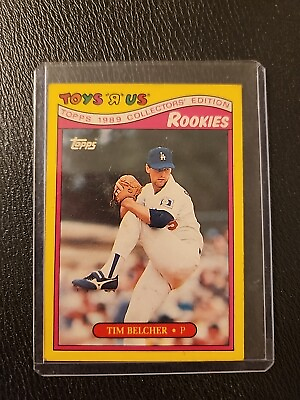 #ad 1989 Topps Toys R Us Rookies #3 Tim Belcher $7.77