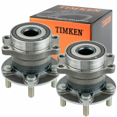 #ad Timken Rear Wheel Bearing amp; Hub Pair For Subaru Crosstrek Forester Impreza $152.32
