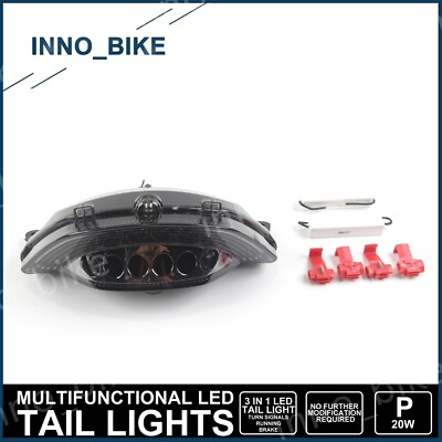 #ad #ad LED Tail Light Turn Signal Brake Integrated For Yamaha Vmax 1700 2009 2014 $88.39