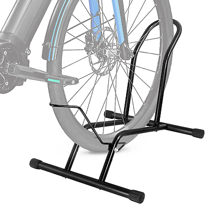 Bike Floor Stand Freestanding Bicycle Floor Parking Rack Stand Portable for Ga $59.73