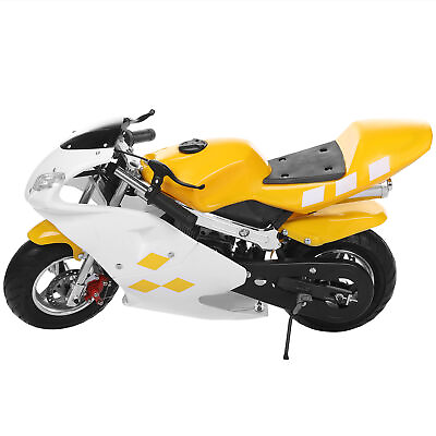 #ad 49cc 2 Stroke Mini Motorcycle for Kids amp; Teens Engine Pocket Mini Bike $268.99