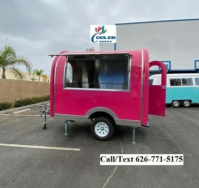 NEW Electric Mobile Food Trailer Enclosed Concession Stand Design 4quot; Hitch $7900.00