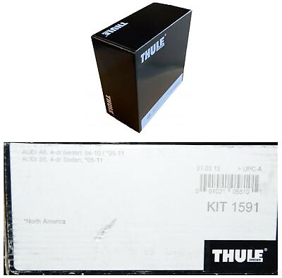 #ad Thule Car Roof Racks Bars Standard Rapid Fitting Kit Audi S5 A6 141591 Kit 1591 GBP 19.99