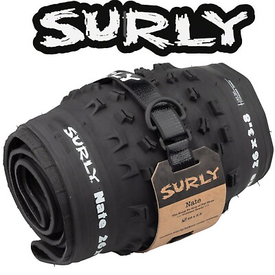 #ad Surly Nate 26 x 3.8 Tubeless Folding Bike Tire 120TPI Ultralight Casing $110.00