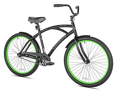 #ad 26quot; La Jolla Cruiser Men#x27;S Bike Bicycles Front Rear Fenders Aluminum Adult Black $222.00