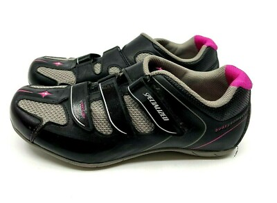 Spirita RBX Women Specialized Bike Cycling Shoes Black Pink Road Spin Size EU 39 $49.00