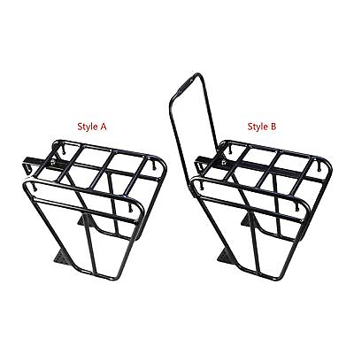 #ad Bike Front Carrier Rack Bicycle Front Rack for Travel Mountain Bike Shopping $32.71