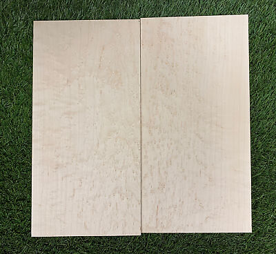 #ad Birdseye Maple Lumber Boards Wood Board Wood Block 3 4quot; x 6quot; x 12quot; 2 Piece $27.23