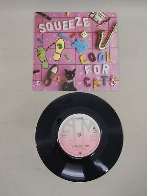 #ad #ad SQUEEZE COOL FOR CATS 1979 Vinyl 7quot; Single Picture Sleeve GBP 6.49