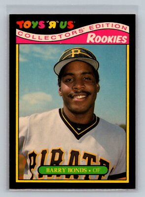 #ad #ad 1987 Topps Toys quot;Rquot; Us Rookies #4 Barry Bonds $5.99