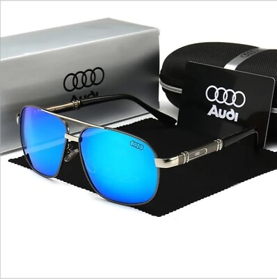 #ad Audi Luxury Sunglasses Metal Polarised Anti Glare UV400 AU $93.00