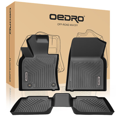 OEDRO Car Floor Mats Liners 3D Molded for 2018 2023 Toyota Camry Standard Models $89.99