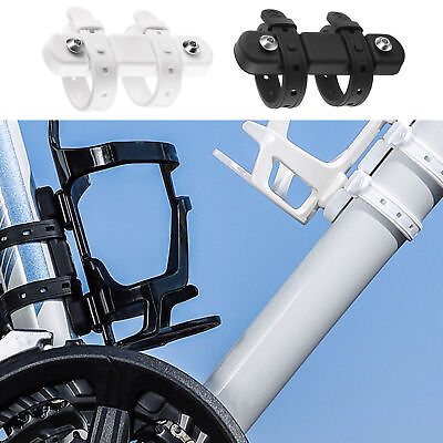#ad Bike Bottle Holder Adaptor Silicone Bicycle Water Bottle Cage Mount $12.23