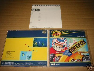 #ad Dirt Fox Namco arcade original SOUNDTRACKCD $49.99