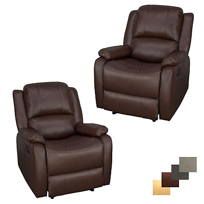RecPro Charles 30quot; RV ZWR Mahogany Zero Wall Recliner Chair Furniture Seats 2pk $1169.95