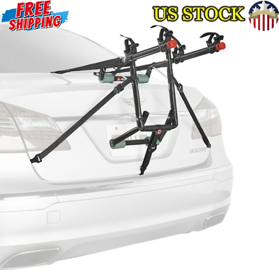 #ad #ad Deluxe Metal 2 Bike Rack for Van SUV Trunk Carrier Stable amp; Easy Install New $65.21