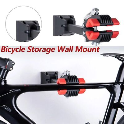 #ad #ad Rack Foldable MTB Bike Repair Holder Universal Road Bike Stand Clamp Bracket $54.99