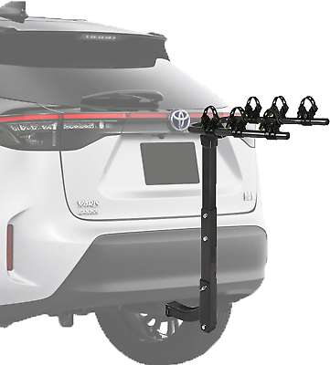 #ad Hitch Bike Rack for 3 Bikes110Lbs Capacity Hitch Mount Bicycle Carrier with 2quot; $106.99