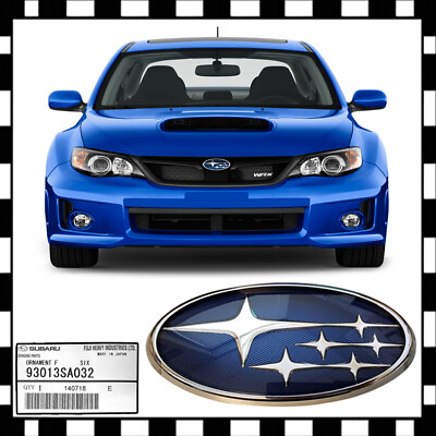 OEM Subaru AWD Grille Badge Emblem 2008 2021 WRX STI Impreza $18.50