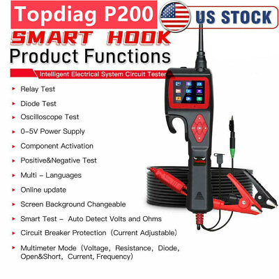 P200 SMART HOOK Powerful Circuit Probe Tester Analyzer Injector Multimeter $119.00