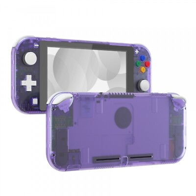 #ad Shell Cover Screen Protector Button Clear Atomic Purple for Nintendo Switch Lite $25.79