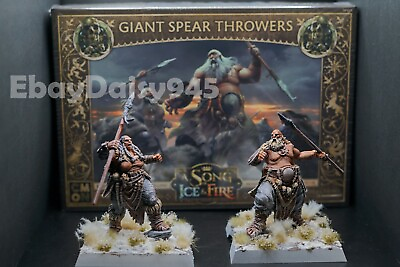 #ad PAINTED GIANT SPEAR THROWERS A Song of Ice amp; Fire Miniatures ASOIAF CMON $69.99