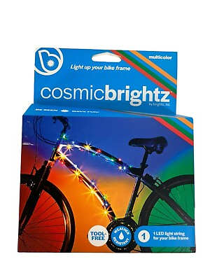 #ad Brightz Ltd Wheel Cosmic amp; Cruzin Lights for Bike Wheel Frame Front NEW NIB $18.00