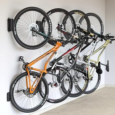 #ad Swivel Bike Wall Mount Bike Hangers for Garage Wall Mount Bike Rack 4 PACK $151.88