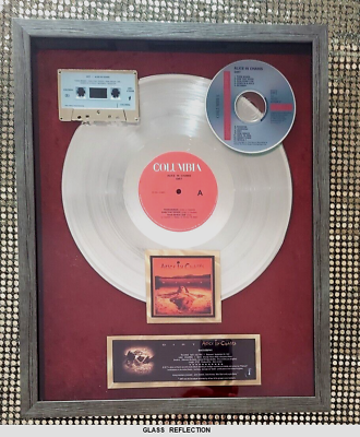 #ad #ad Alice in Chains DIRT 6 Million Award and 1992 Palladium Photo $229.00