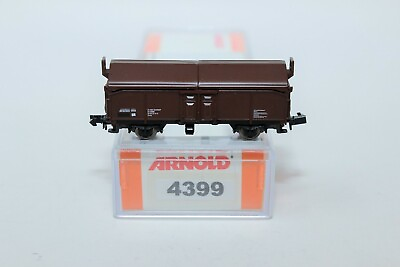 #ad N Scale Arnold 4399 Sliding Roof Wagon Car Original Box $49.99