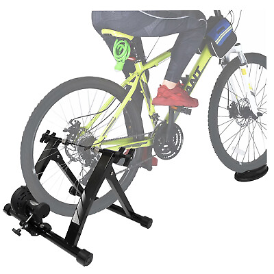 #ad Indoor Bike Trainer Stand Portable Exercise Bicycle Magnetic Stand 26quot; 28quot; Wheel $73.99
