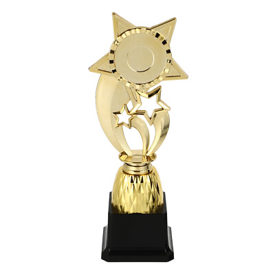 Classroom Trophies Delicate Child Star Accessories Star Gold Trophy $17.55