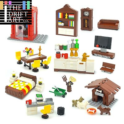 #ad Desk Bookcase Dining Table Piano Fish Tank for Lego Sets Building Blocks Set DIY $9.78