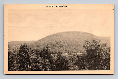 #ad Round Top Mountain Postcard L Ray Cleveland From Son John 1946 Postcard $6.26