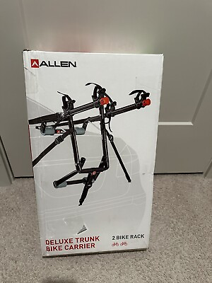 #ad Allen Sports Deluxe 2 Bicycle Trunk Mounted Holder Bike Rack Carrier 102DN $39.00