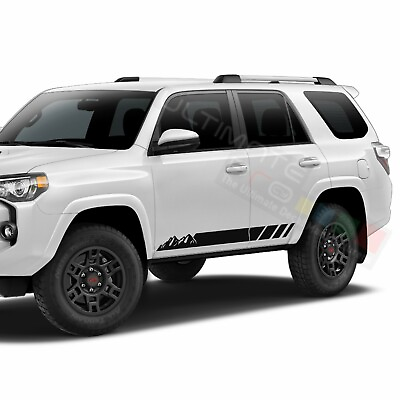 #ad Stripe Mountain For Toyota 4Runner TRD Pro Limited decals Sticker Side Door ARM $74.00