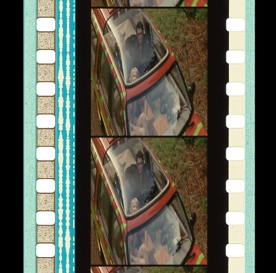 #ad #ad Jurassic Park: 3D Glass roof Jeep 35mm 5 Cell Film Strip 230 $4.99