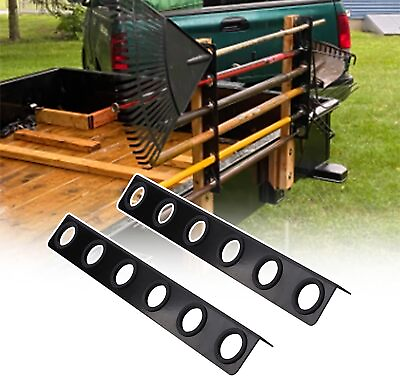 #ad 6 Tool Landscape Truck and Trailer Rack Tool Storage Rack Shovel Rack steel new $39.99