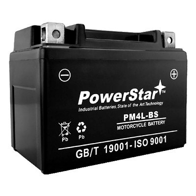 #ad 12V Volt YTX4L BS Replacement AGM Battery for Motorcycle Scooter ATV Battery $22.88