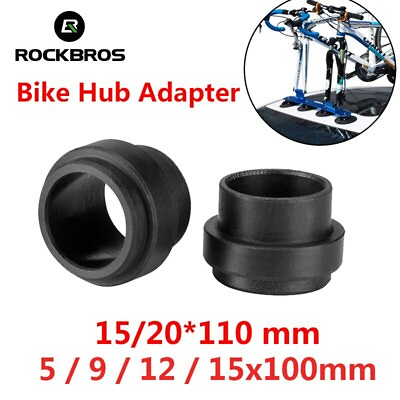 ROCKBROS 1pair 5mm 9mm 12mm 15mm 20mm Hub Adapters For Bicycle Roof Top Car Rack $53.70