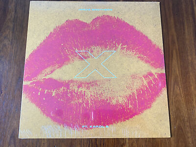 #ad Jonas Brothers KAROL G X Exclusive Limited Edition Translucent Red Vinyl LP $9.99