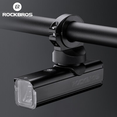 #ad ROCKBROS Cycling Headlight 1000LM Bike Head Light USB Rechargeable Rainproof LED $26.02
