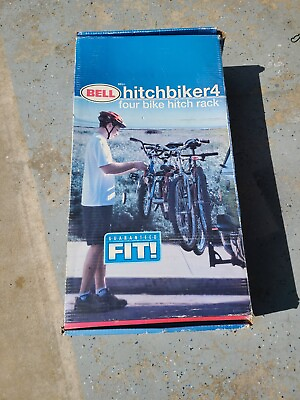 #ad Bell Hitchbiker4 Four Bike Hitch Rack New $160.00