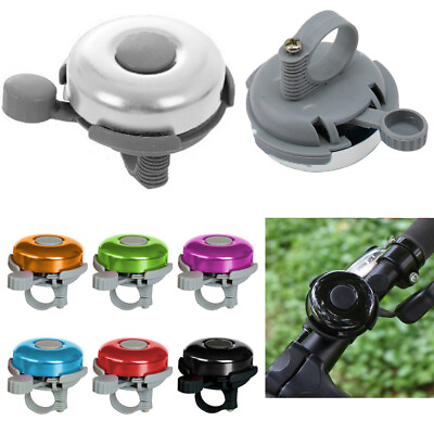 #ad 2 Bicycle Bell Bike Handlebar Bell Ring Loud Horn Cycling Color Classic Safety $5.65