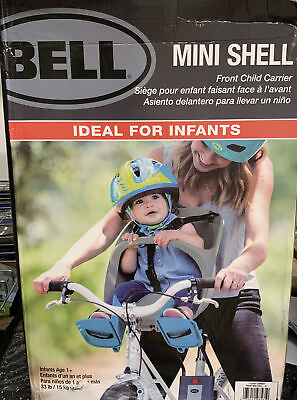 #ad #ad ⚡️Bell Mini Shell Front Child Carrier Bike Bicycle Seat Green 33lbs 🆕Open Box $29.99