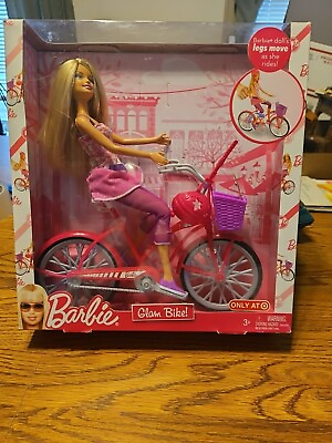 #ad Barbie Glam Bike Target Exclusive Legs Move As She Rides #T2332 Think It#x27;s New $22.95